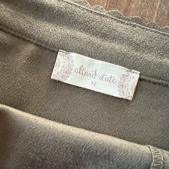 Green Suede Skirt from Alter’d State in Medium - Picture 2 of 3